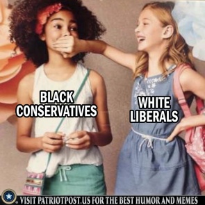 black conservatives white liberals